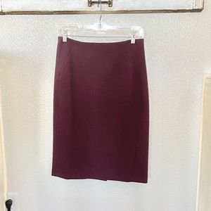 Luxe Suiting Pencil Skirt